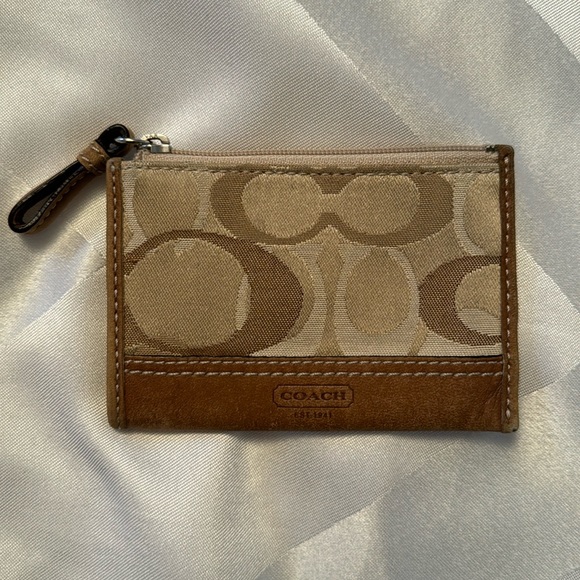 Coach Coin / Card Slot Wallet - Picture 1 of 10